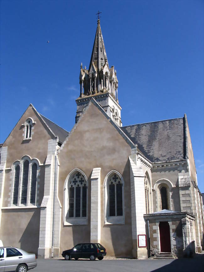 Église Saint-Aubin - Morannes (49640) - Maine-et-Loire