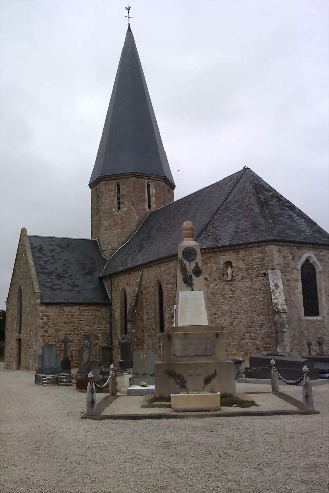 L'église Notre-Dame - Angoville-sur-Ay (50430) - Manche
