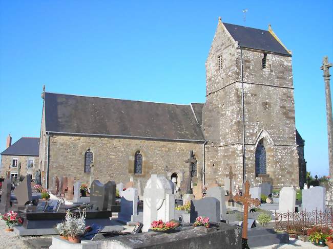 L'église Saint-Ouen - La Chaise-Baudouin (50370) - Manche