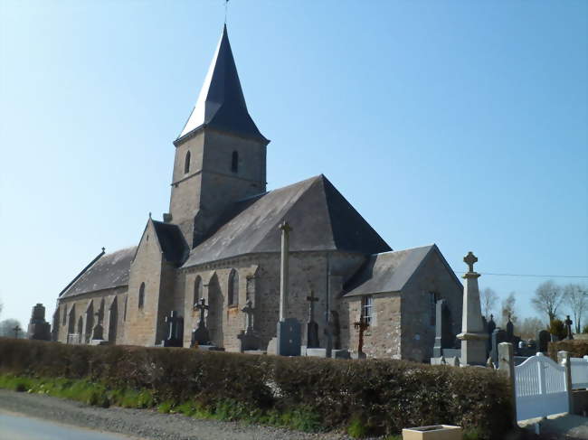 L'église Saint-Pierre - Le Guislain (50410) - Manche
