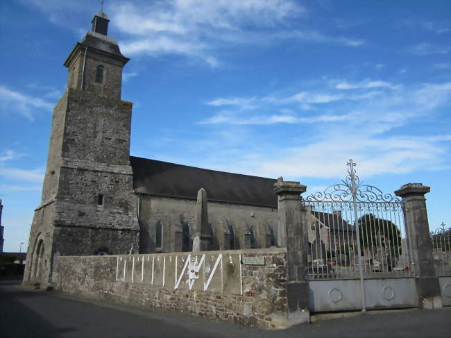 L'église Saint-Gratien - Hérenguerville (50660) - Manche