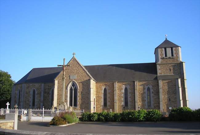 L'église Saint-Martin - Le Mesnil-Ozenne (50220) - Manche