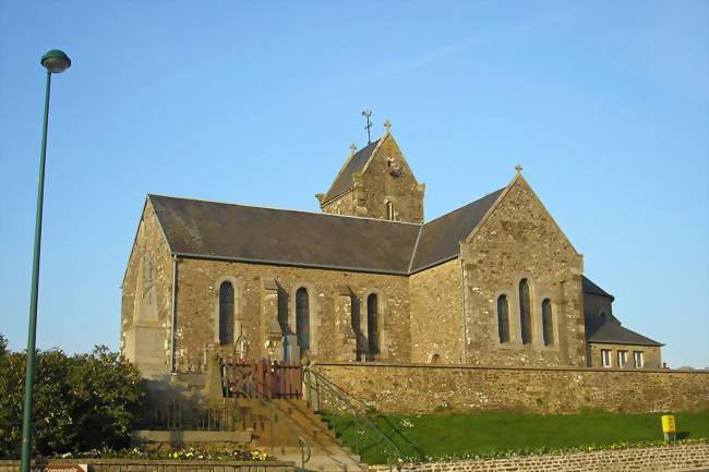L'église Saint-Martin - Montjoie-Saint-Martin (50240) - Manche