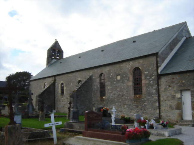 Église romane de Nouainville - Nouainville (50690) - Manche