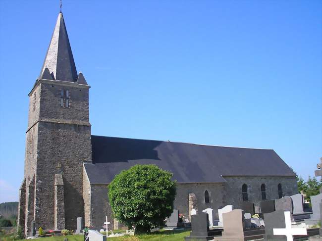 L'église Saint-Nicolas - Placy-Montaigu (50160) - Manche