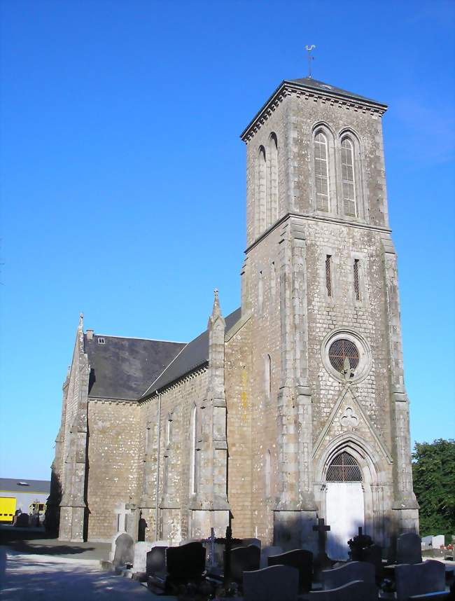 L'église Saint-Clément - Saint-Clément-Rancoudray (50140) - Manche