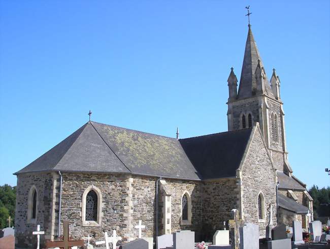 L'église Saint-Jean-Baptiste - Saint-Jean-de-Savigny (50680) - Manche
