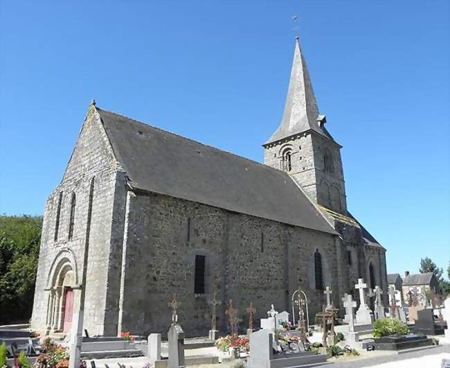 L'église paroissiale Saint-Loup - Saint-Loup (50300) - Manche