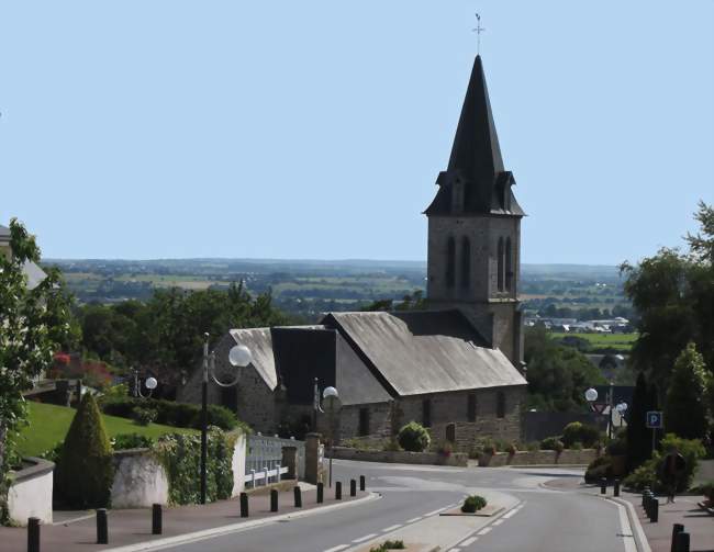 église de Saint-Martin - Saint-Martin-des-Champs (50300) - Manche