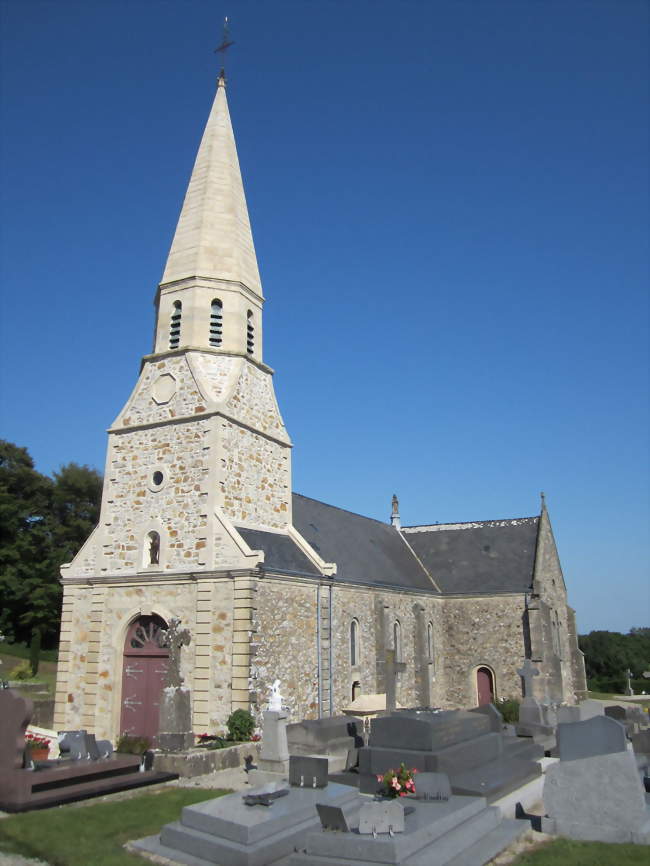 Église Saint-Martin - Saint-Martin-le-Hébert (50260) - Manche
