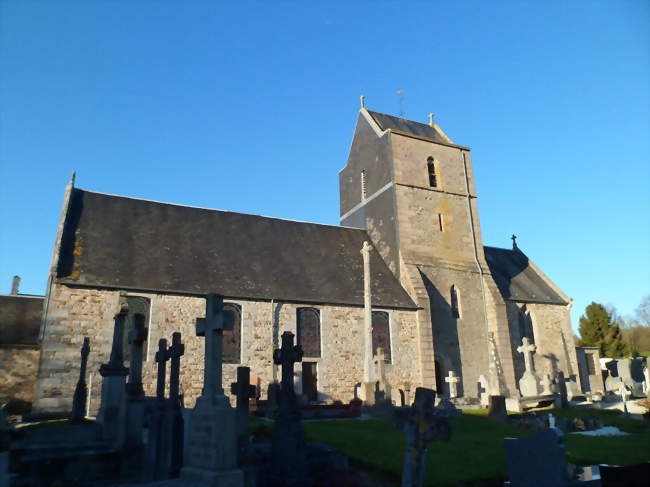 L'église Saint-Vigor - Saint-Vigor-des-Monts (50420) - Manche