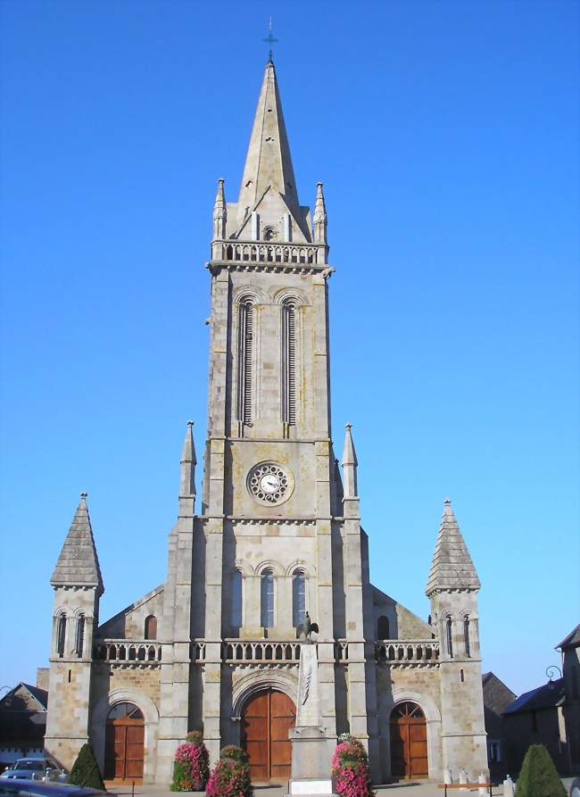 L'église Saint-Patrice - Le Teilleul (50640) - Manche