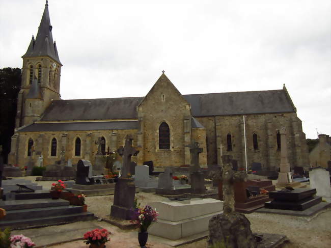 L'église Notre-Dame - Le Vast (50630) - Manche