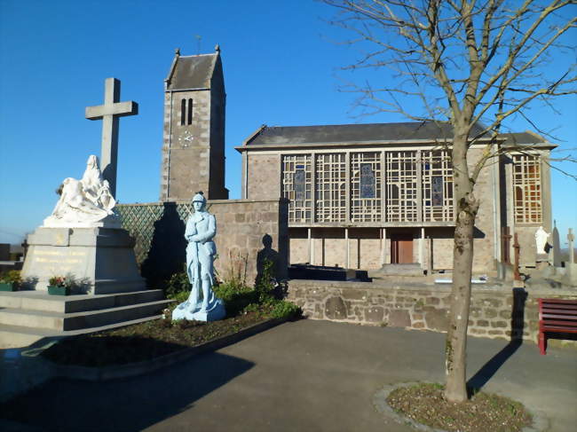 L'église Sainte-Anne - Villebaudon (50410) - Manche