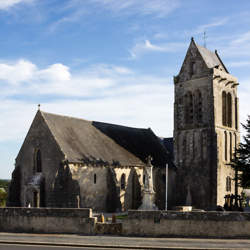photo Pierres en Lumières > Eglise de Saint Marcouf de l'Isle