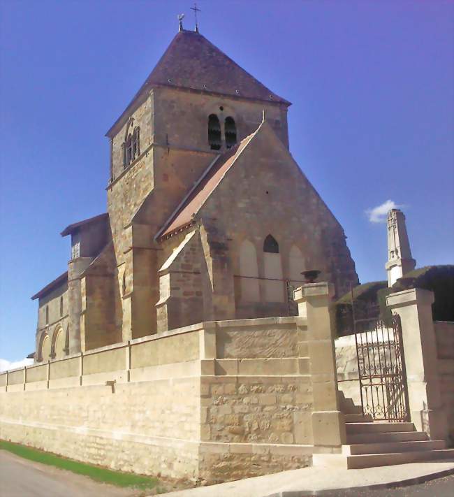 Église Saint-Rémi - Scrupt (51340) - Marne