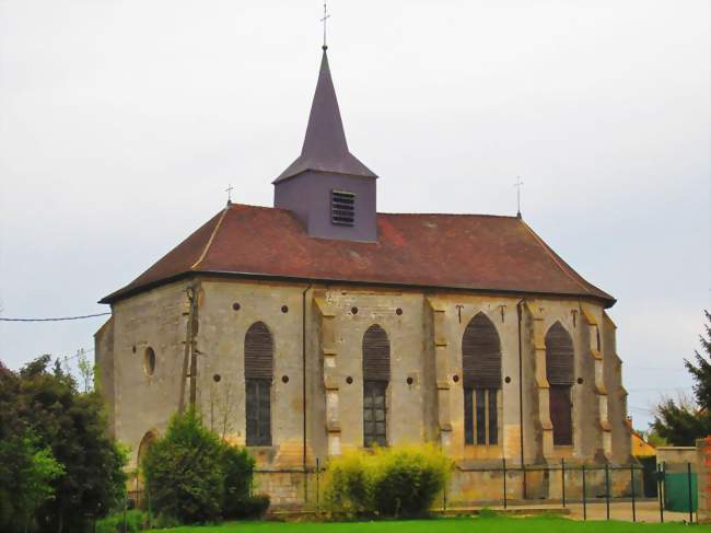 L'église Saint-Louvent - Vauclerc (51300) - Marne