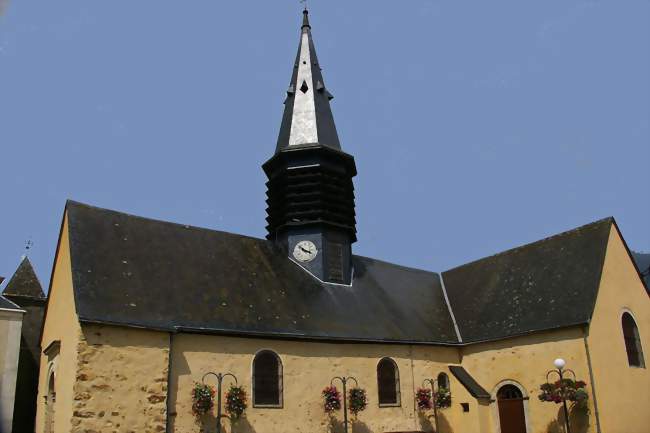 L'église - Torcé-Viviers-en-Charnie (53270) - Mayenne