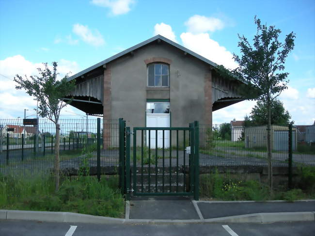 La gare - Azerailles (54122) - Meurthe-et-Moselle