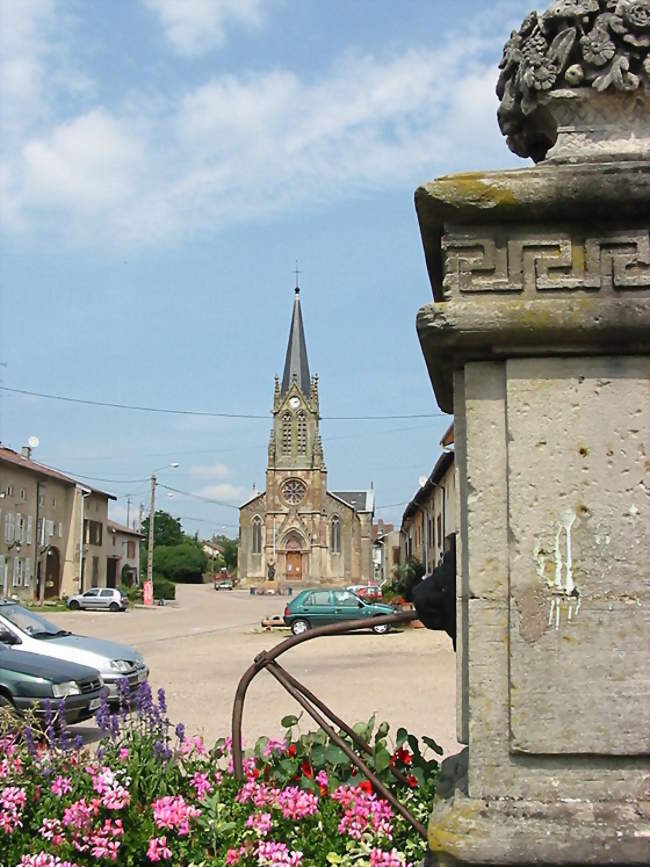 Le centre-bourg - Magnières (54129) - Meurthe-et-Moselle