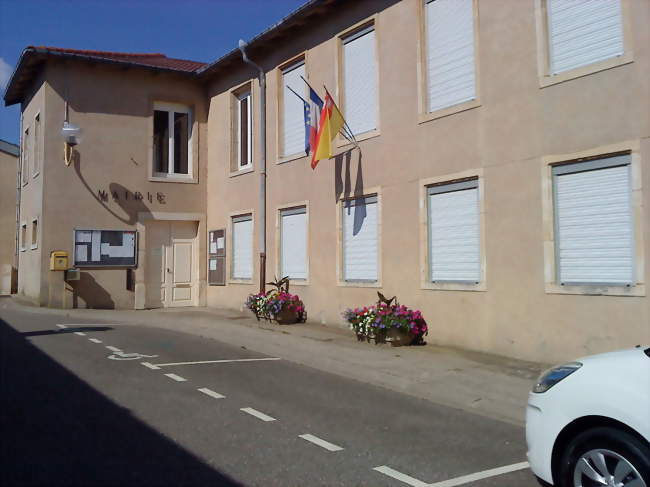 La mairie - Manoncourt-en-Vermois (54210) - Meurthe-et-Moselle