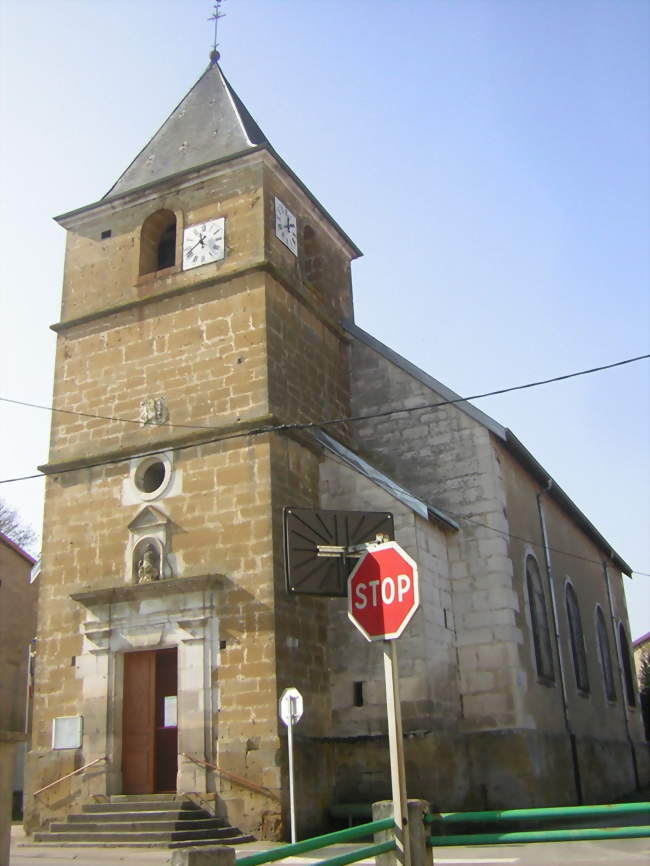 Église paroissiale de Sainte-Libaire de Burey en Vaux - Burey-en-Vaux (55140) - Meuse