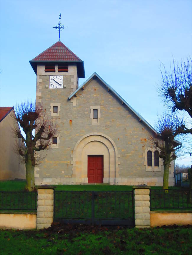 Église Saint-Sulpice - Hennemont (55160) - Meuse