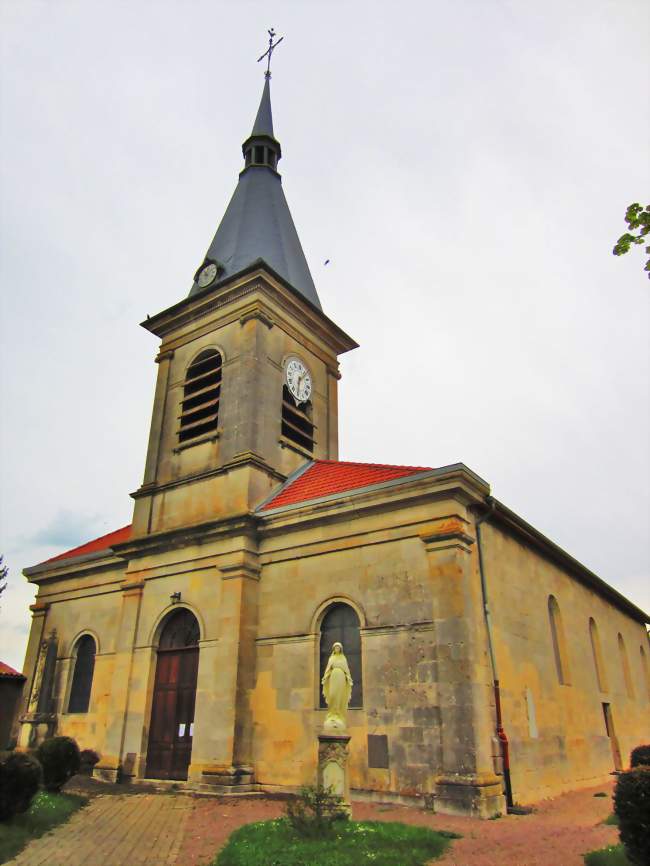 Église Saint-Germain d'Auxerre - Heudicourt-sous-les-Côtes (55210) - Meuse