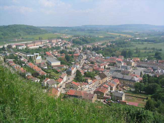 Vue depuis les remparts de la citadelle - Montmédy (55600) - Meuse