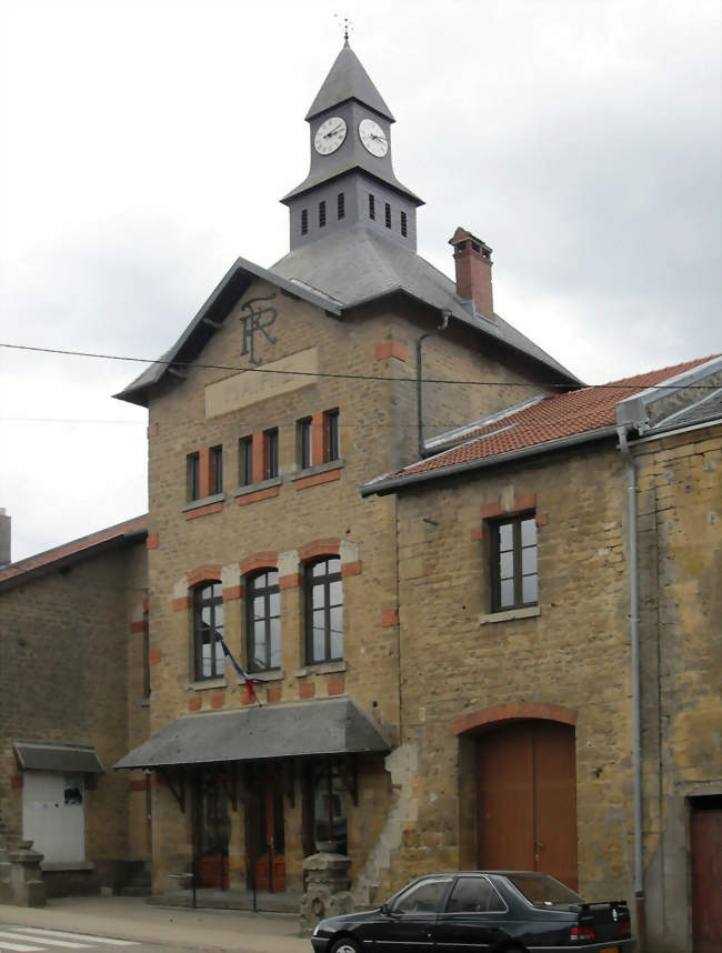 La mairie - Moulins-Saint-Hubert (55700) - Meuse