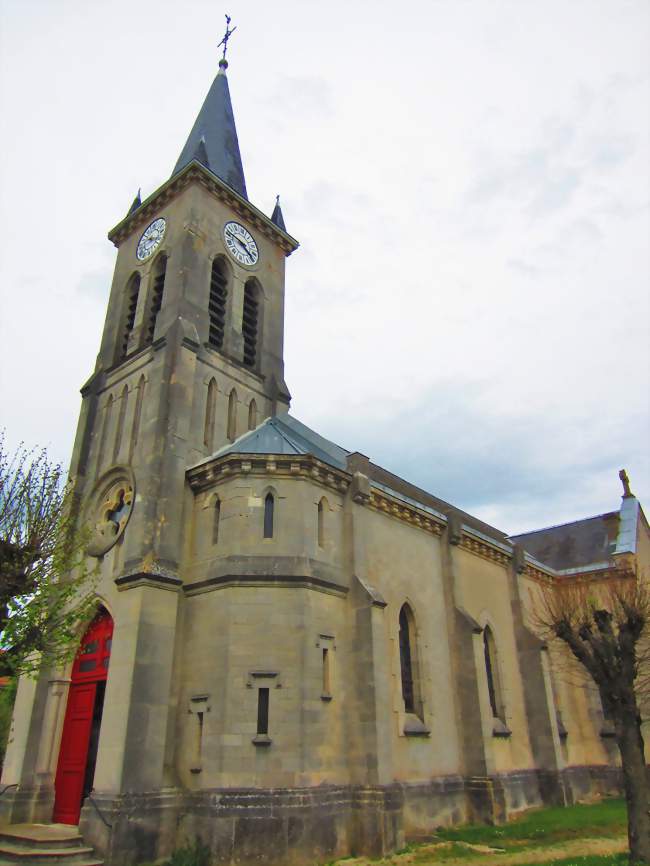 Église Saint-Laurent - Rouvrois-sur-Meuse (55300) - Meuse