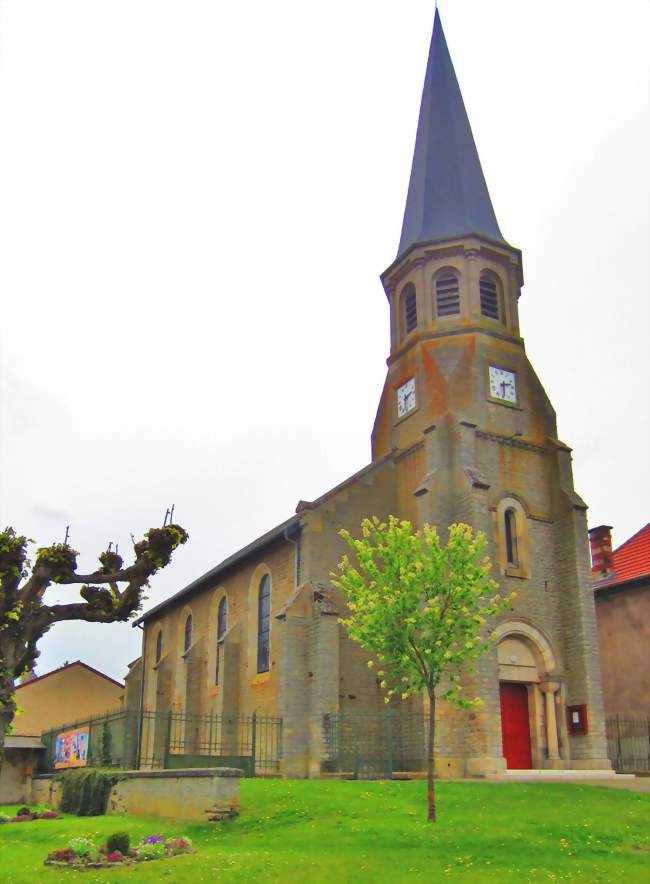 Église Saint-Vannes - Ville-en-Woëvre (55160) - Meuse
