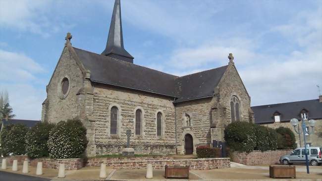 L'église Saint-Malo - Monterrein (56800) - Morbihan