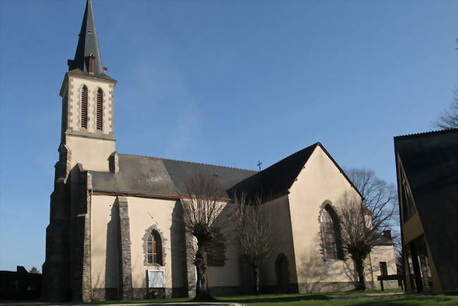 L'église Notre-Dame - Porcaro (56380) - Morbihan