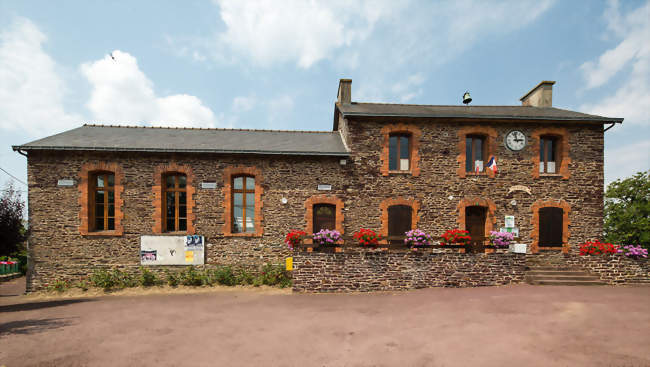 La mairie - Tréhorenteuc (56430) - Morbihan