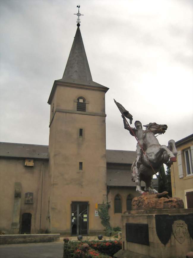 Statue de Jeanne d'Arc - Gandrange (57175) - Moselle