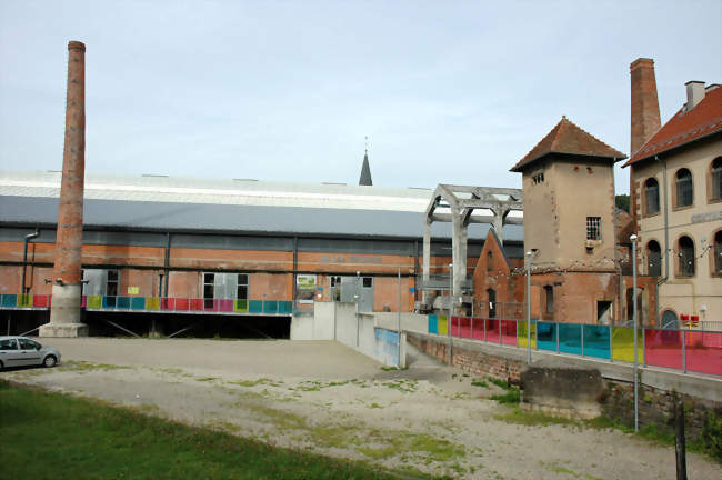 L'ancienne verrerie, devenue Centre international d'art verrier - Meisenthal (57960) - Moselle