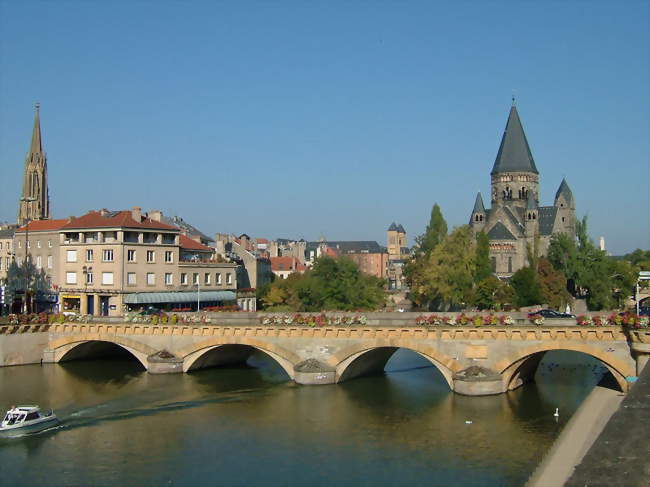 Le Pont des morts à Metz