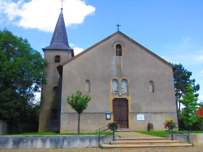 Église Saint-Luc - Pommérieux (57420) - Moselle