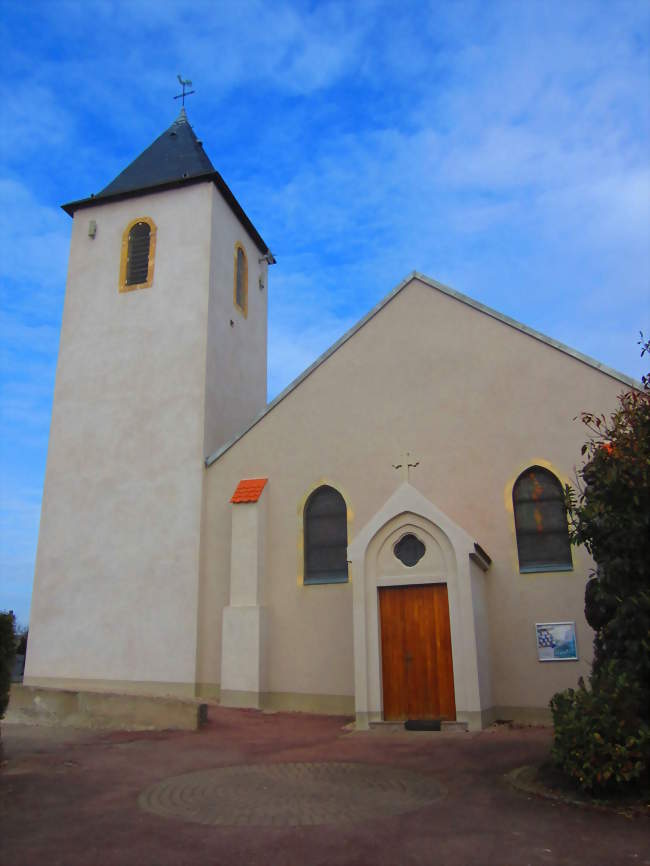 Église Saint-Genêt - Pontoy (57420) - Moselle