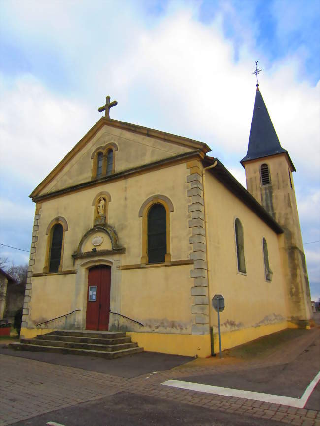 Église Saint-Mansuy - Secourt (57420) - Moselle