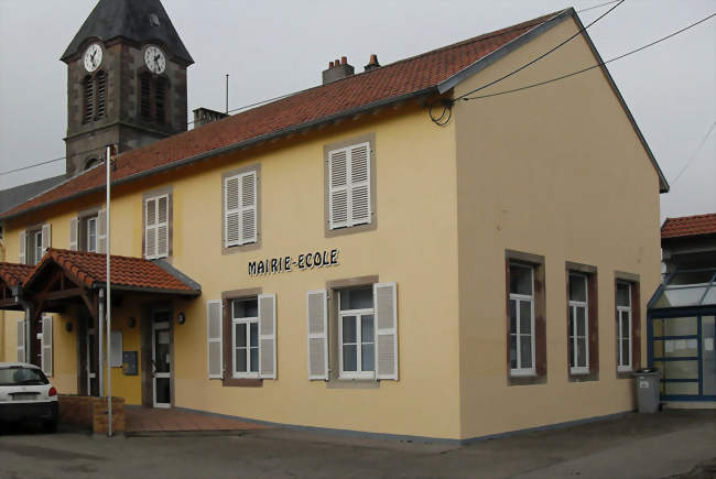 La mairie et l'école - Vieux-Lixheim (57635) - Moselle