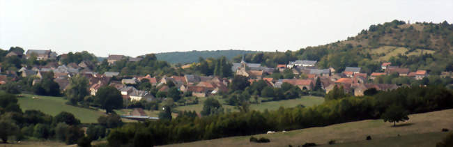 Vue générale d'Asnan - Asnan (58420) - Nièvre
