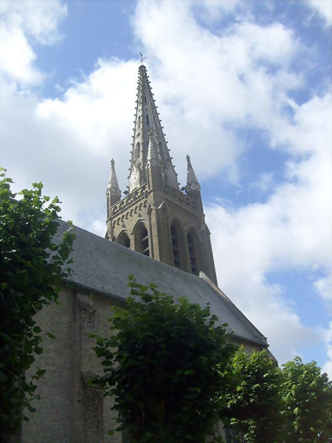 Clocher de l'église Saint-Omer - Rexpoëde (59122) - Nord