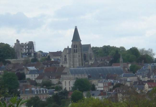Vue générale du centre-ville - Clermont (60600) - Oise