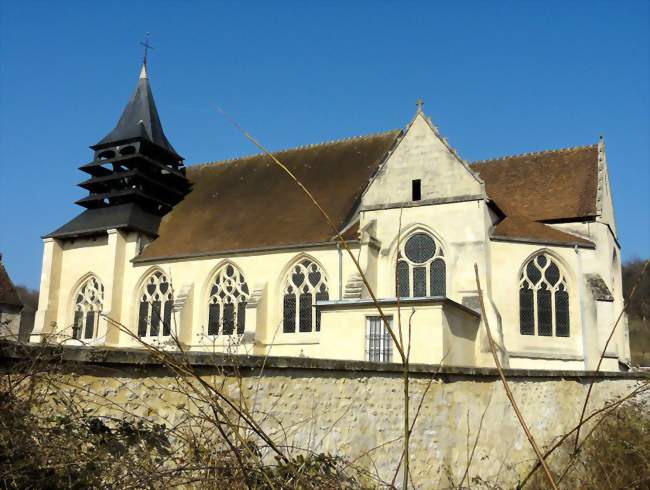 L'église, côté sud - Gilocourt (60129) - Oise