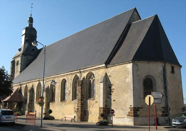 L'église Saint-Aubin - Tourouvre (61190) - Orne