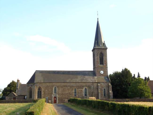 L'église Notre-Dame - Yvrandes (61800) - Orne