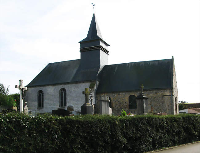 L'église Saint-Brice - Bréxent-Énocq (62170) - Pas-de-Calais