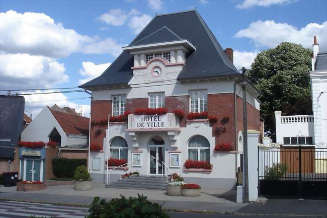 La mairie d'Éleu-dit-Leauwette - Éleu-dit-Leauwette (62300) - Pas-de-Calais